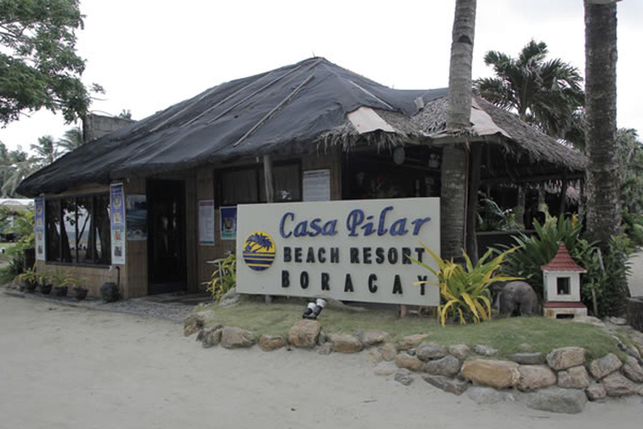 Casa Pilar Beach Resort Manoc-Manoc Exteriör bild