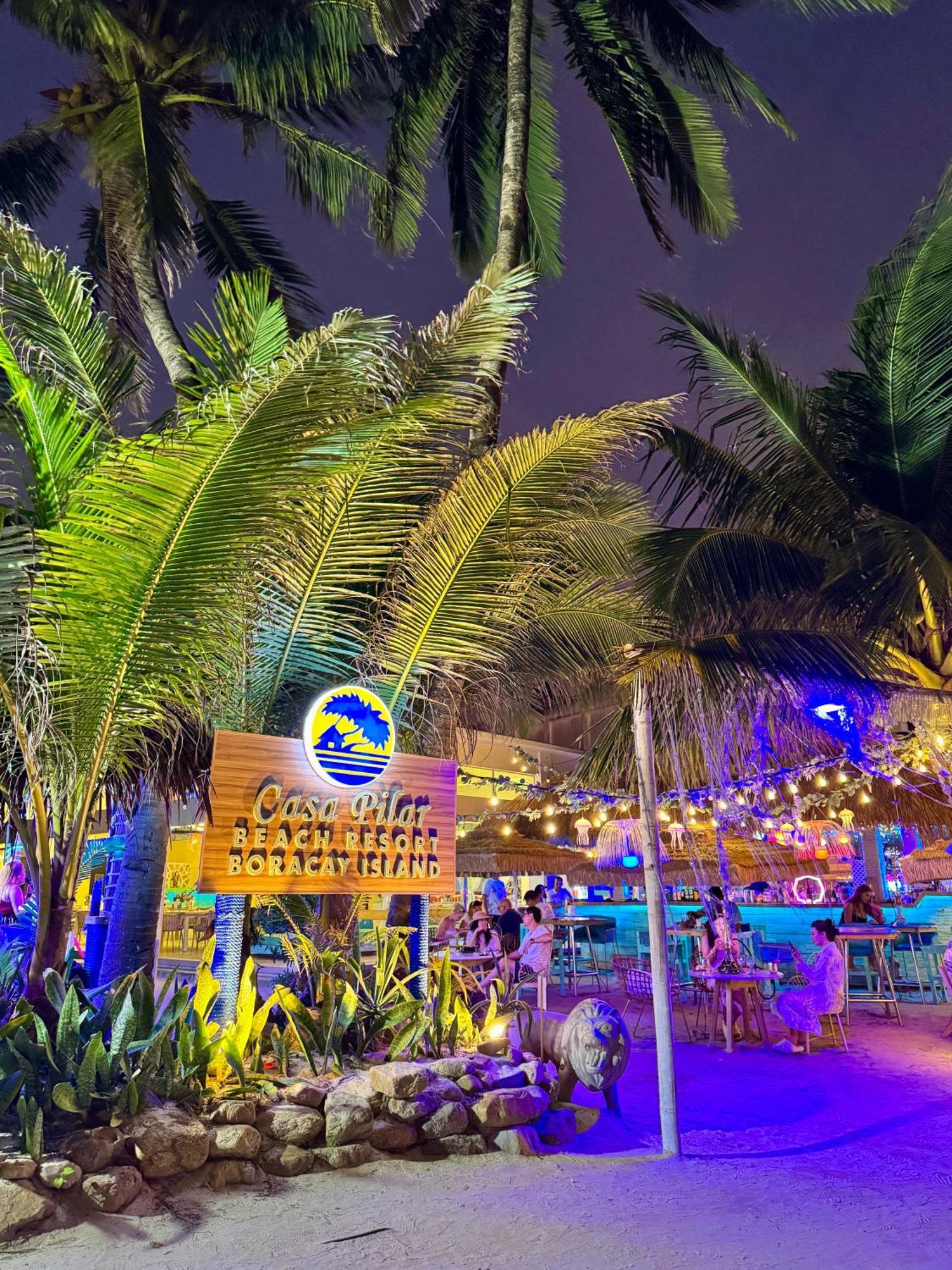 Casa Pilar Beach Resort Manoc-Manoc Exteriör bild