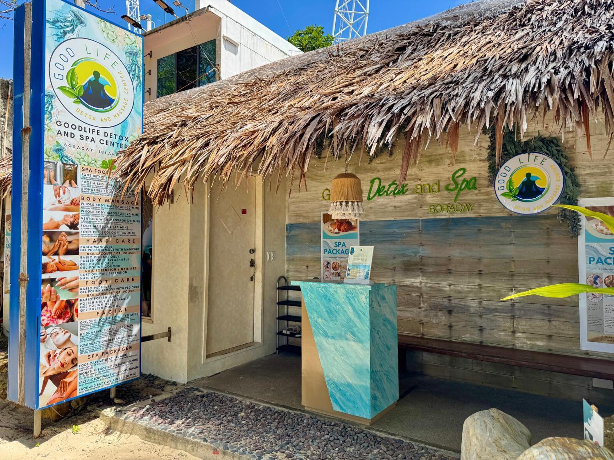 Casa Pilar Beach Resort Manoc-Manoc Exteriör bild